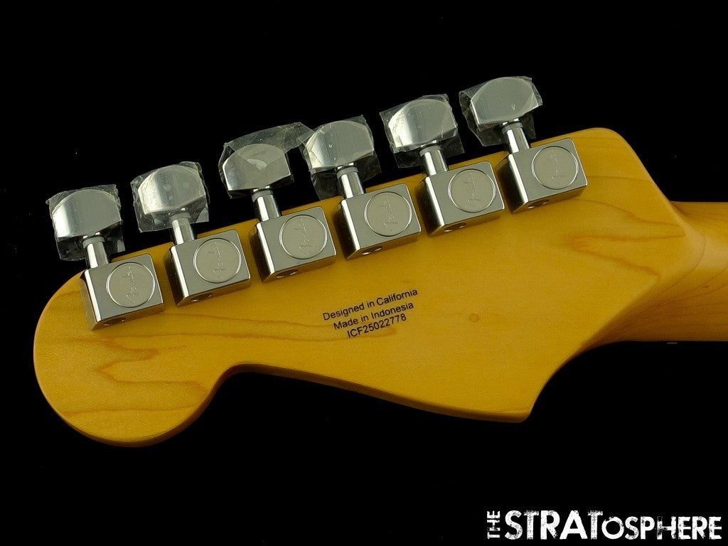 Fender Standard Stratocaster Strat NECK + TUNERS, Modern ''C'' Indian Laurel