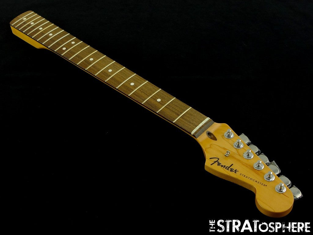 Fender Standard Stratocaster Strat NECK + TUNERS, Modern ''C'' Indian Laurel