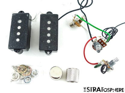 Fender Squier 60s P Bass PICKUPS POTS KNOBS + Jack, Precision Guitar