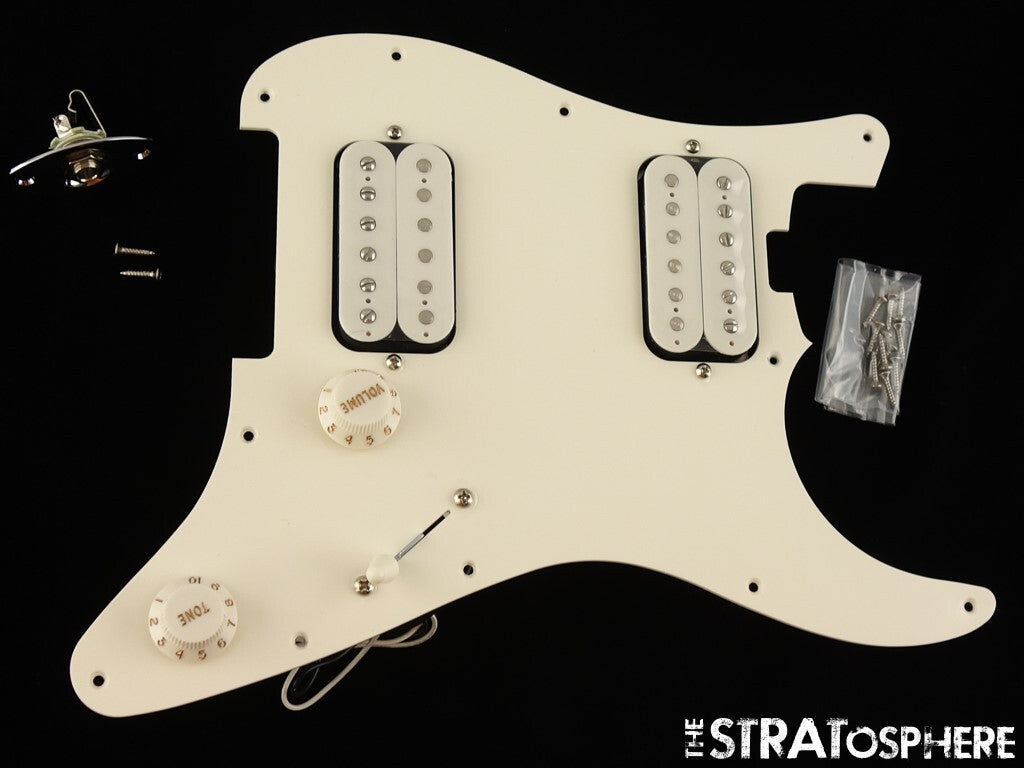 Charvel Prashant Aswani Pro Mod So-Cal LOADED PICKGUARD PA28 Pickups Parchment