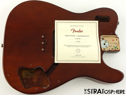 Fender AV II American Vintage 1975 Telecaster Deluxe BODY 75 Tele Mocha