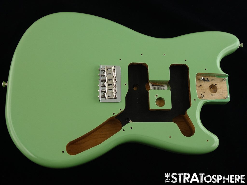 Fender Player II Mustang Series BODY + HARDWARE, Parts Offset Birch Green