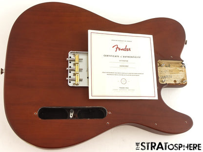 Fender American Performer Sassafras Tele BODY & HARDWARE USA Mocha CLOSEOUT
