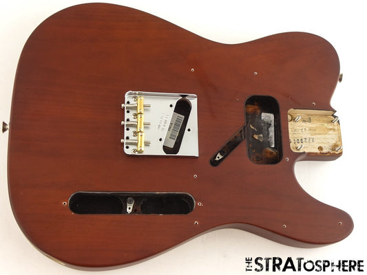 Fender American Performer Sassafras Tele BODY & HARDWARE USA Mocha CLOSEOUT