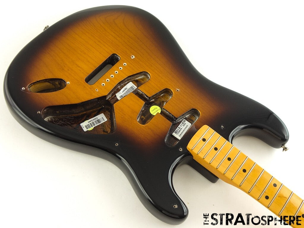 Fender 70th Anniversary AV II 1954 Strat BODY + NECK, Stratocaster Maple 2TS