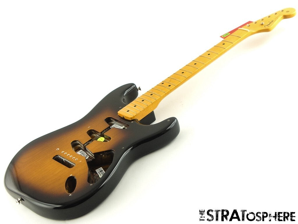 Fender 70th Anniversary AV II 1954 Strat BODY + NECK, Stratocaster Maple 2TS