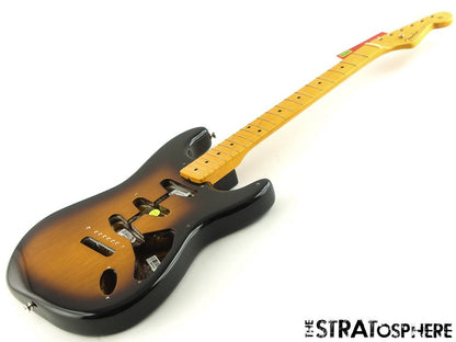 Fender 70th Anniversary AV II 1954 Strat BODY + NECK, Stratocaster Maple 2TS