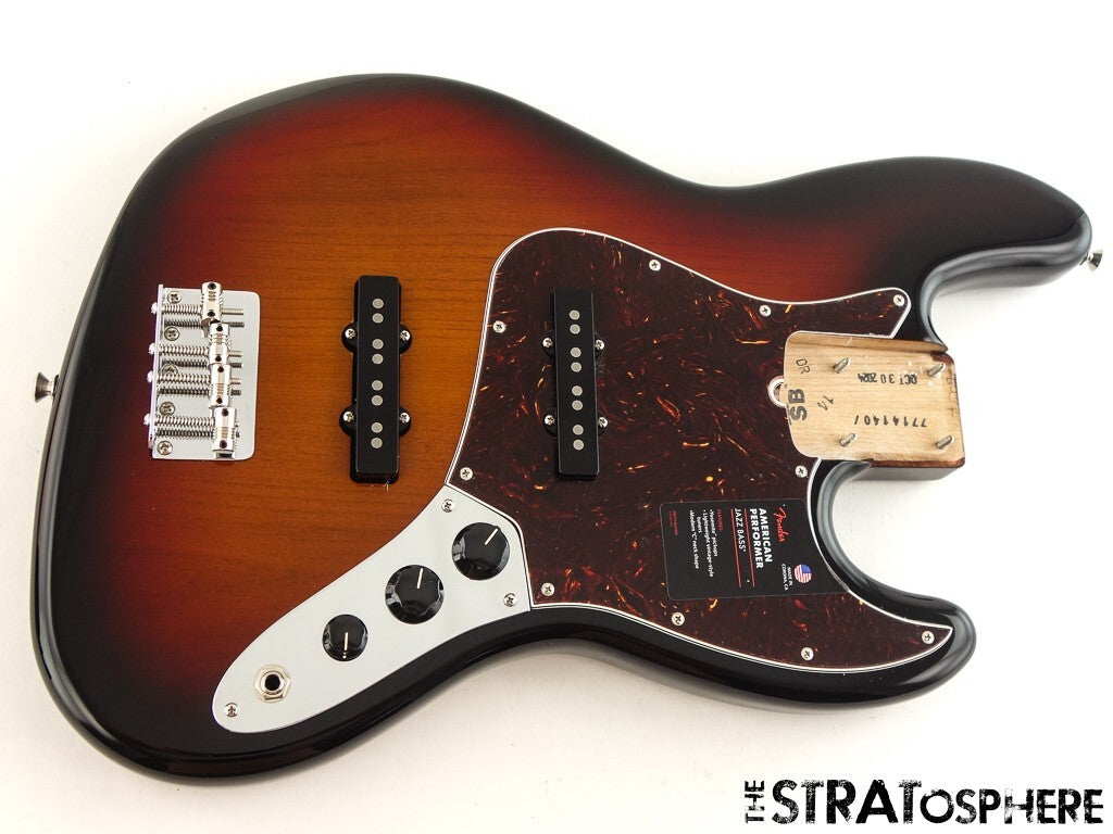Fender American Performer Jazz Bass LOADED BODY, USA Guitar 3TS Sunburst