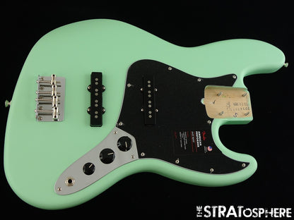 Fender American Performer Jazz Bass LOADED BODY, USA Guitar Surf Green.
