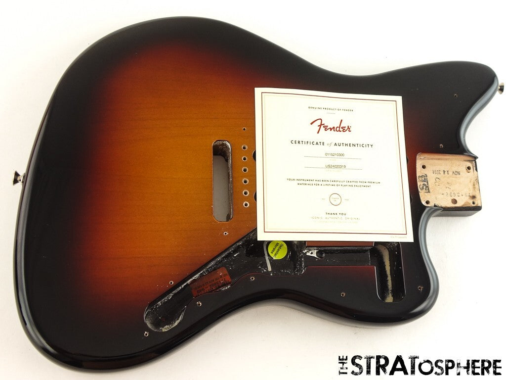 American Performer Fender Jazzmaster BODY, USA Guitar Satin 3 Tone Sunburst 3TS