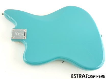 Fender Player II Jaguar Series BODY w HARDWARE Modern Alder Aquatone Blue.