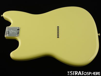 Fender Player II Mustang Series BODY & HARDWARE, Parts Offset Hialeah Yellow