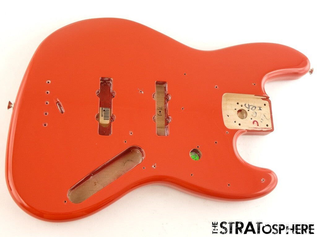 Fender Vintera II 60s RI J Jazz BASS BODY, Bass Alder Fiesta Red