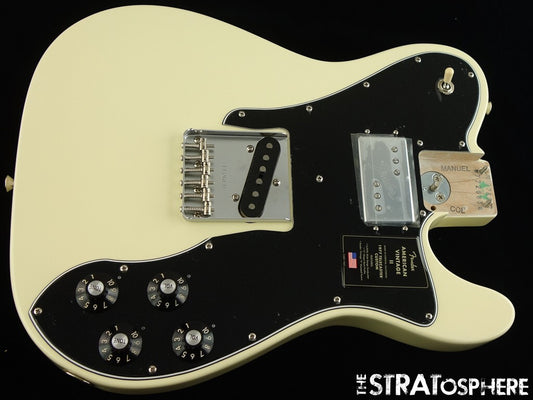 Fender AV II American Vintage Tele 1977 Custom LOADED BODY 77 Olympic White