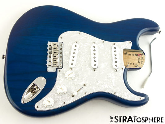 USA Fender Cory Wong Stratocaster Strat LOADED BODY, USA, Lacquer Sapphire Blue