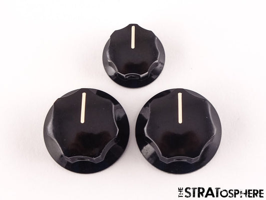 3 Fender Vintera II 60s Jazz J Bass GUITAR KNOBS, Control.