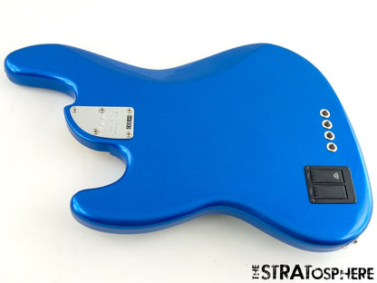 Fender American Ultra II Jazz J Bass LOADED BODY Mini-Toggle S-1 NBL Noble Blue