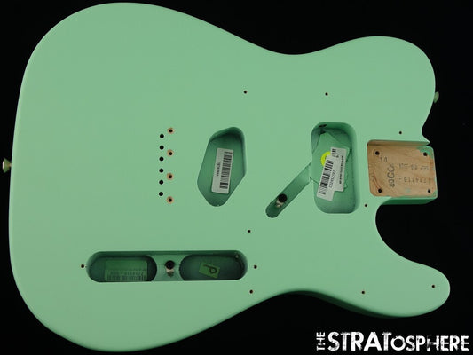 Fender American Performer Humbucker Telecaster Tele BODY Satin Surf Green!