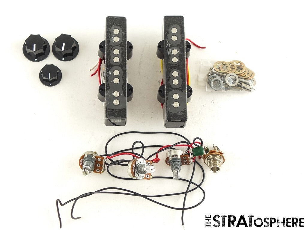 Fender Squier Affinity Jazz Bass PICKUPS POTS KNOBS