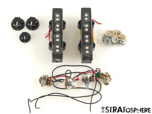Fender Squier Affinity Jazz Bass PICKUPS POTS KNOBS