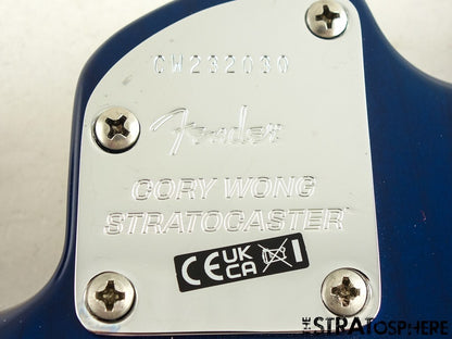 Fender Cory Wong Stratocaster Strat LOADED BODY, USA Lacquer Sapphire Blue