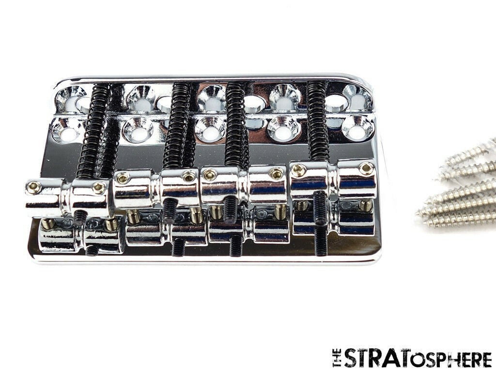 Fender Player Jazz Bass 4-Saddle Standard BRIDGE, Chrome Part