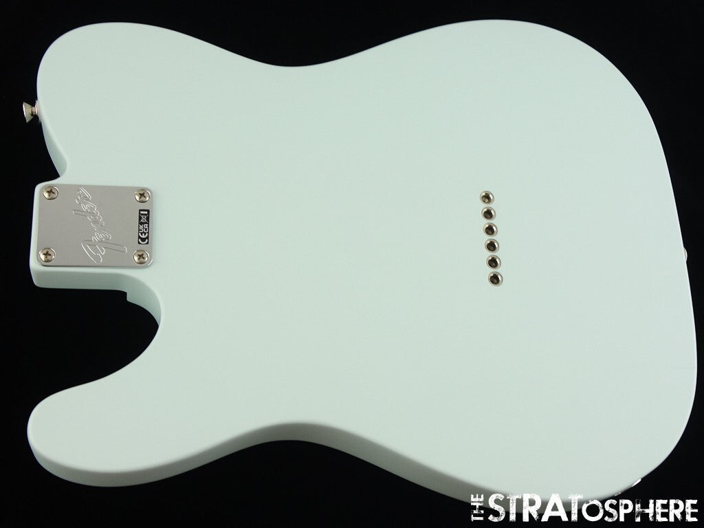 American Performer Fender Telecaster Tele LOADED BODY USA Satin Sonic Blue.