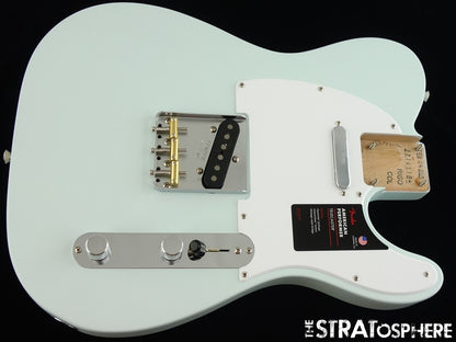 American Performer Fender Telecaster Tele LOADED BODY USA Satin Sonic Blue.