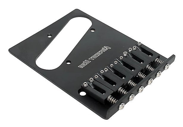 NEW LEFTY Hipshot BRIDGE for Fender Telecaster Tele Black 44100-46-B-L