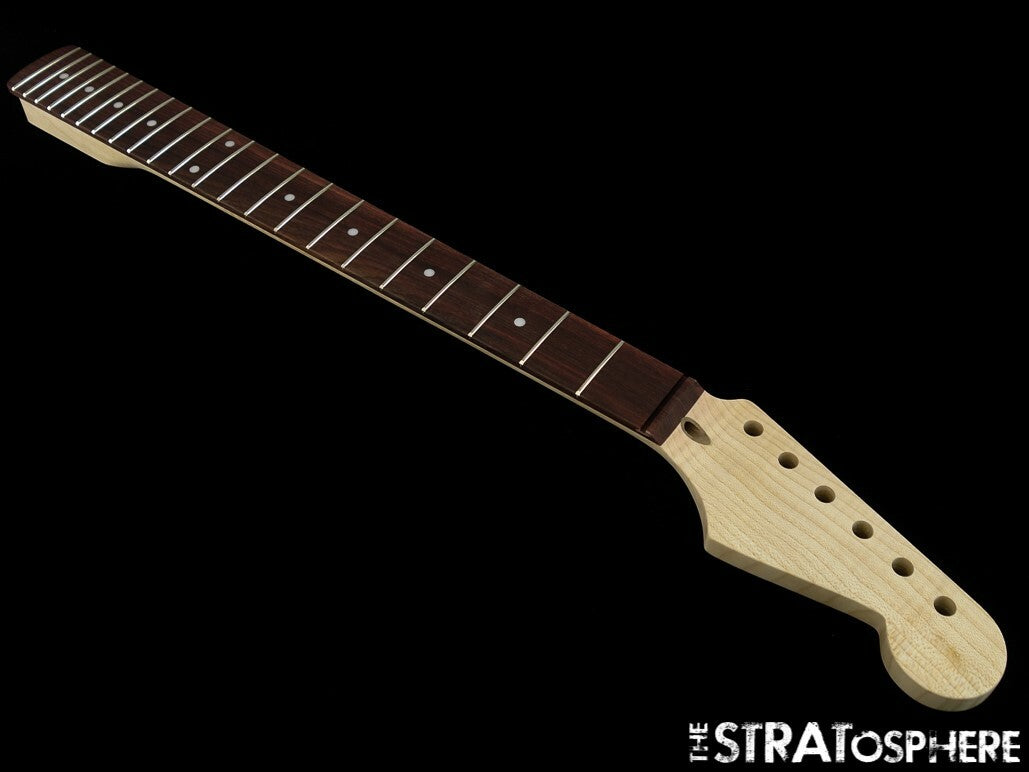 NEW Fender Lic WD Stratocaster Strat Replacement NECK AAA Flame Maple Rosewood22