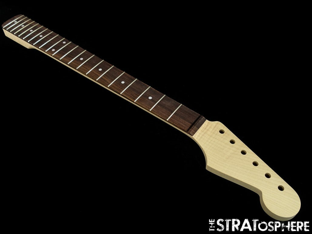 NEW Fender Lic WD Stratocaster Strat Replacement NECK AAA Flame Maple Rosewood21