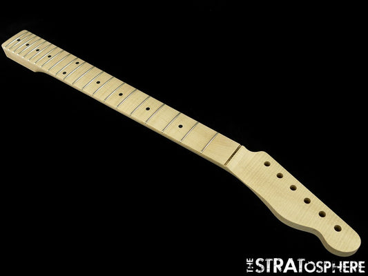 NEW Fender Lic WD Telecaster Tele Replacement NECK AAA Flame Maple Vintage 21