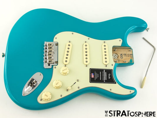 Fender American Professional II Stratocaster LOADED BODY Strat Miami Blue