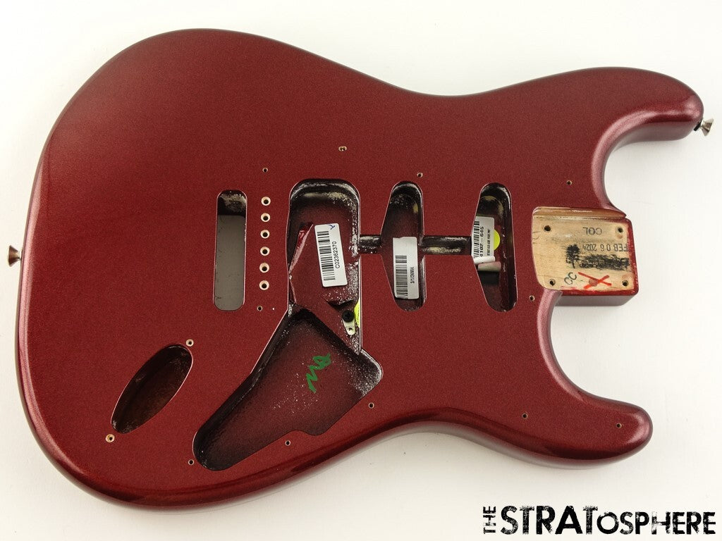 American Performer Fender Stratocaster Strat BODY USA Alder Aubergine