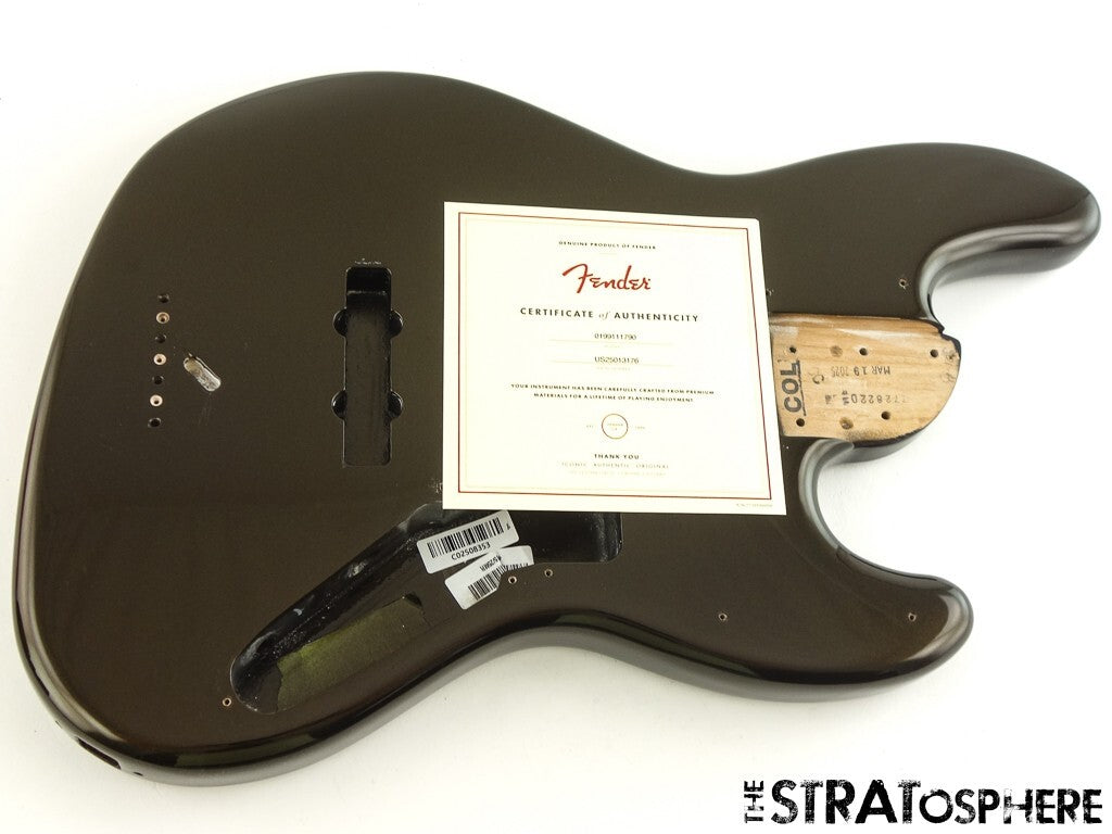 Fender American Ultra II Jazz Bass BODY USA Guitar Parts Texas Tea