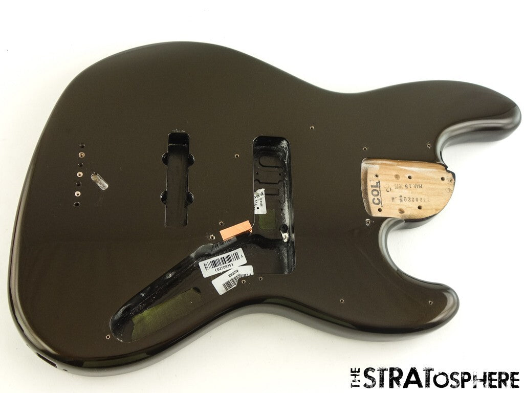 Fender American Ultra II Jazz Bass BODY USA Guitar Parts Texas Tea