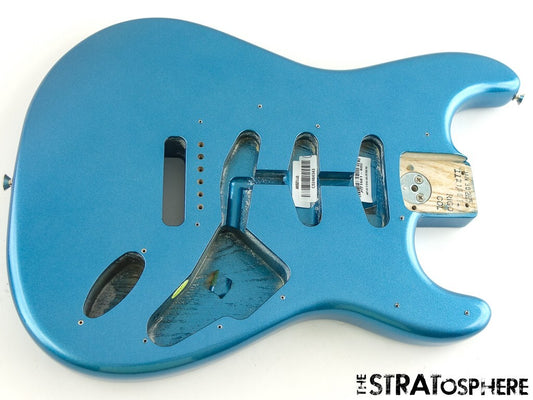 Fender AV II American Vintage 1973 Stratocaster BODY Strat Ash Lake Placid Blue