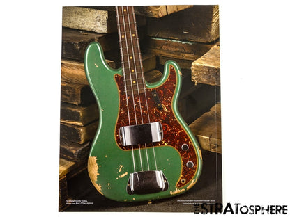 Fender 2022 Custom Shop Guitar Design Guide CATALOG Strat Tele Bass