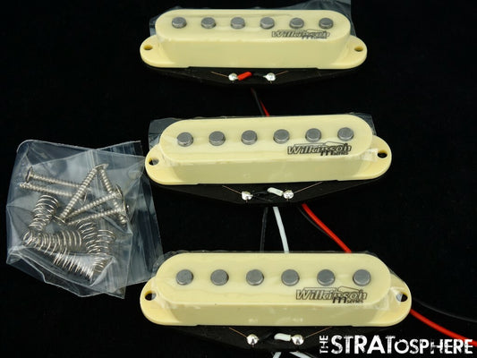 *NEW Wilkinson WOHAS Alnico 5 for Fender Stratocaster PICKUP SET Strat Cream