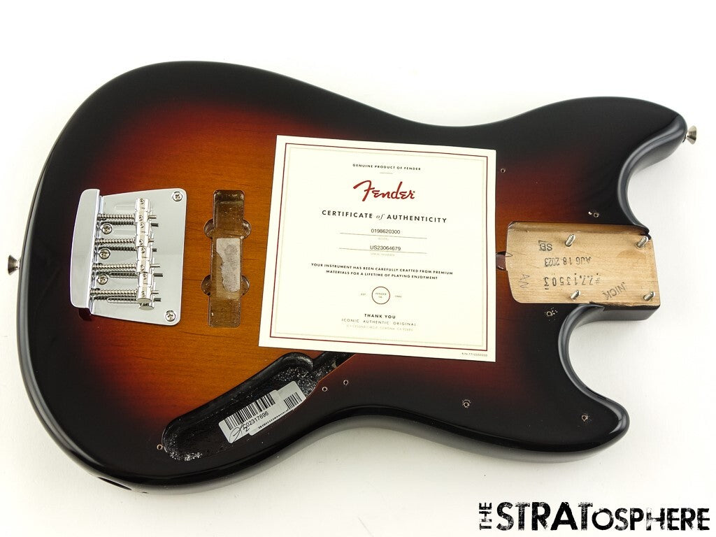 Fender American Performer Mustang Bass BODY & HARDWARE USA Sunburst