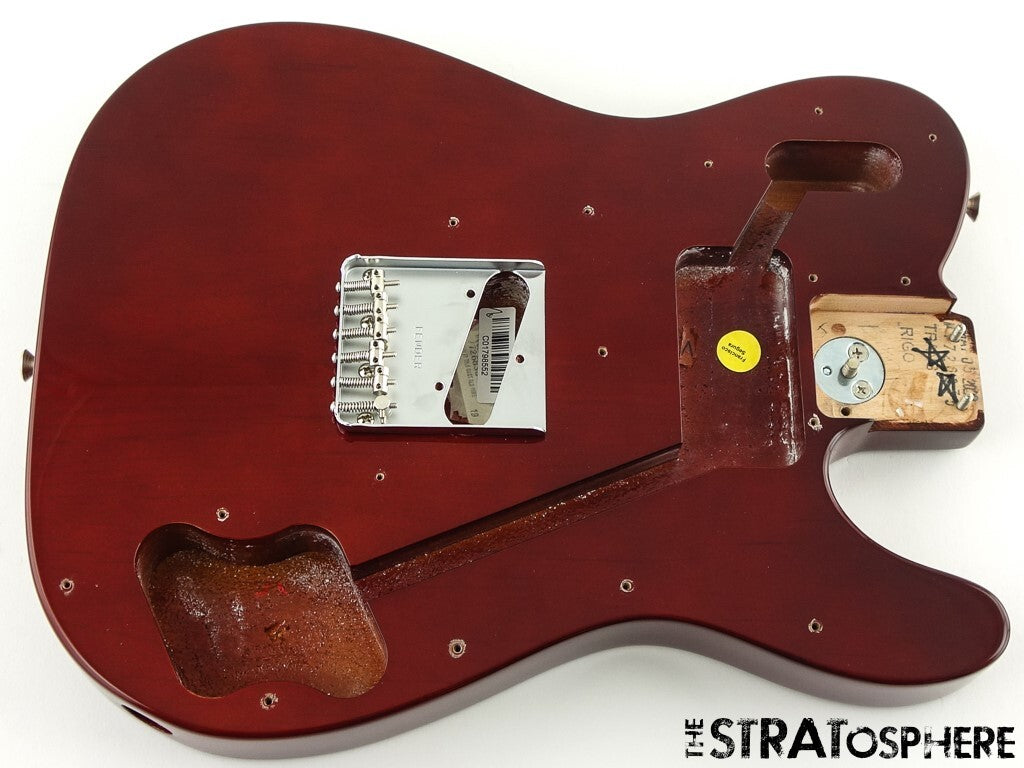 Fender AV II American Vintage Tele 1977 Custom BODY & HARDWARE 77 Wine
