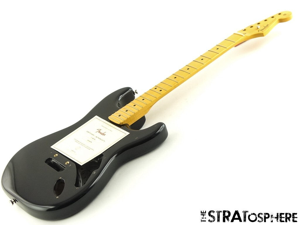Fender American Professional II Stratocaster Strat BODY + NECK Guitar Part Black