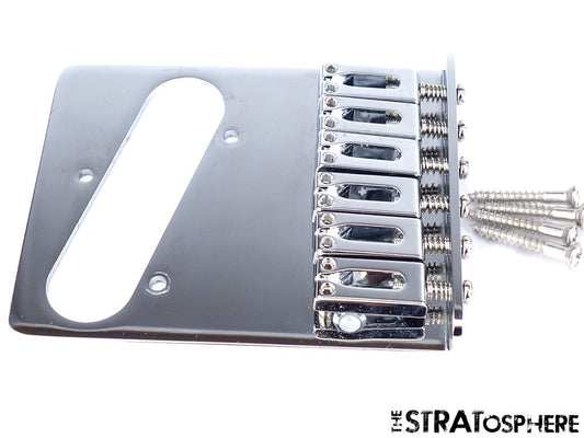 Fender Player II Telecaster Tele BRIDGE, ** Chrome, 6-Saddle Modern!!