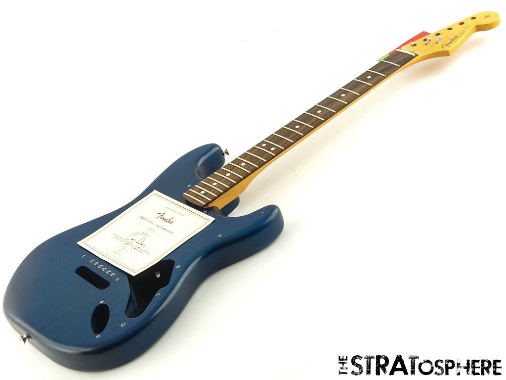 Fender USA Cory Wong Stratocaster Strat BODY & NECK Lacquer Sapphire Blue