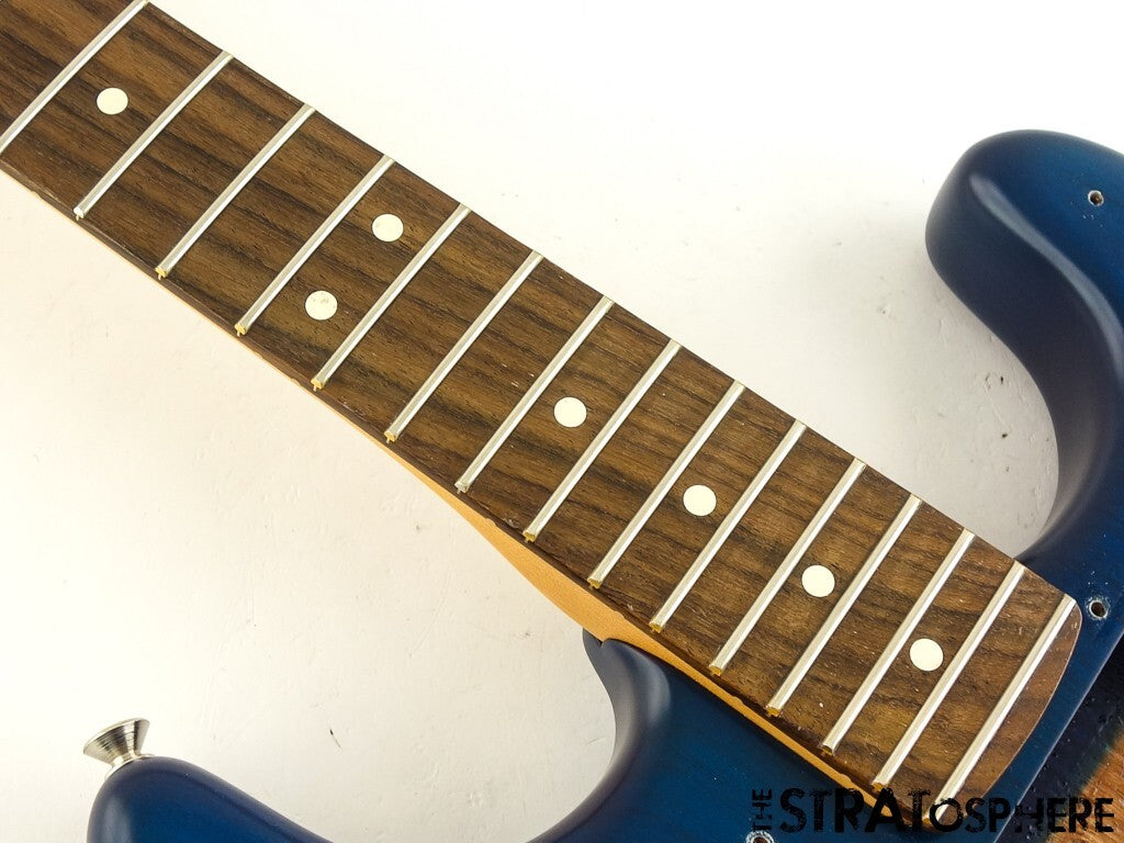 Fender USA Cory Wong Stratocaster Strat BODY & NECK Lacquer Sapphire Blue