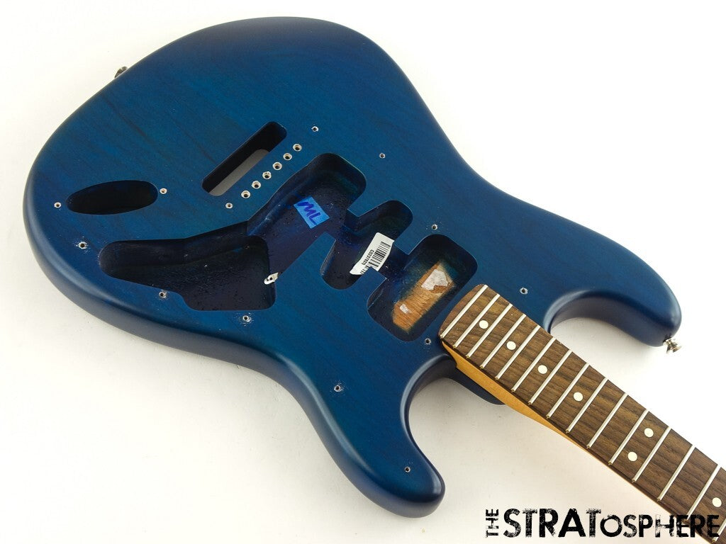 Fender USA Cory Wong Stratocaster Strat BODY & NECK Lacquer Sapphire Blue