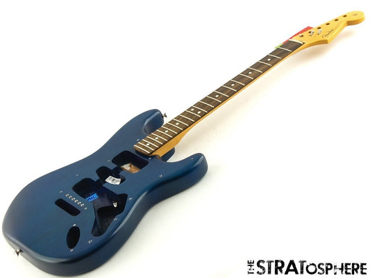 Fender USA Cory Wong Stratocaster Strat BODY & NECK Lacquer Sapphire Blue