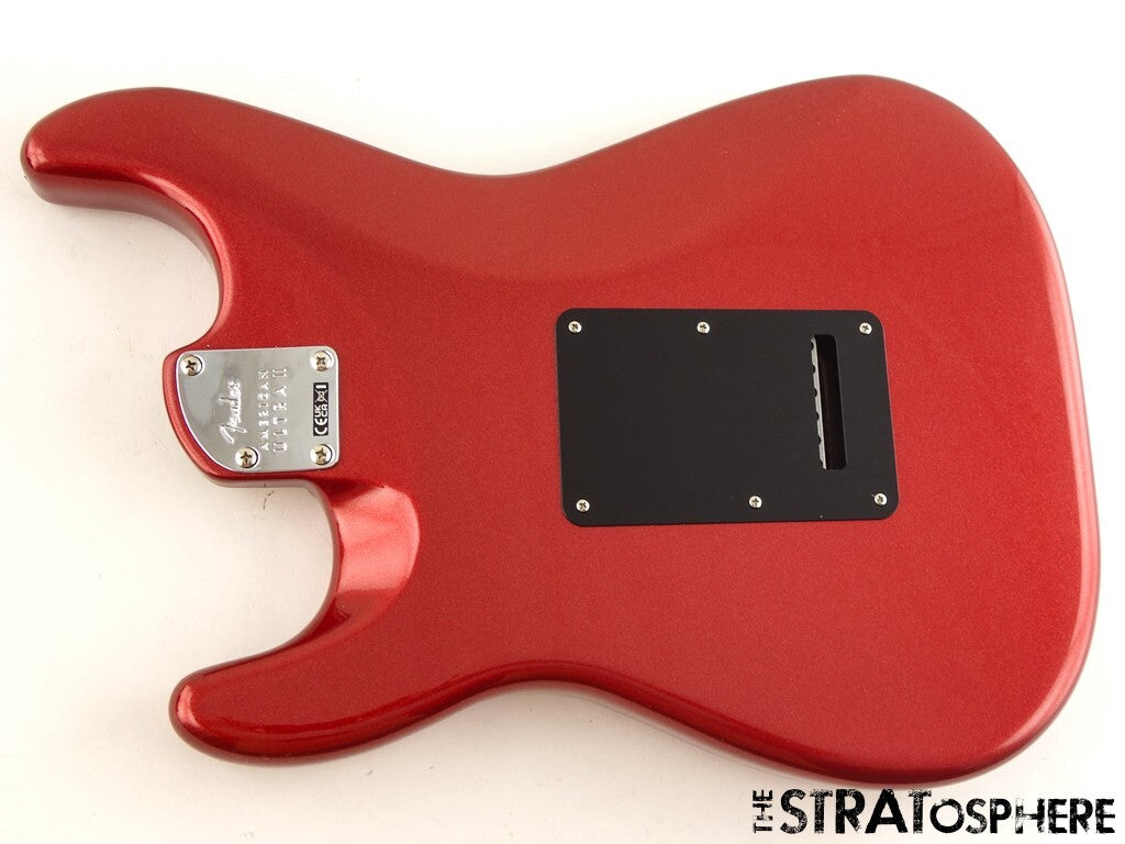 Fender American Ultra II Stratocaster Strat BODY & HARDWARE USA Sinister Red