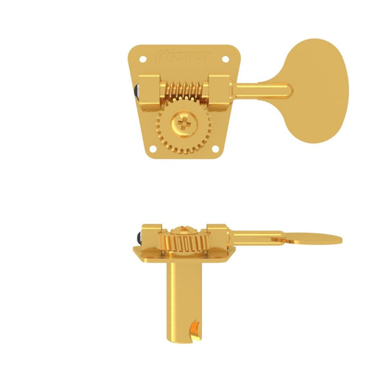 NEW Hipshot HB2 BASS TUNER - LOLLIPOP KEY - GOLD 20210LG