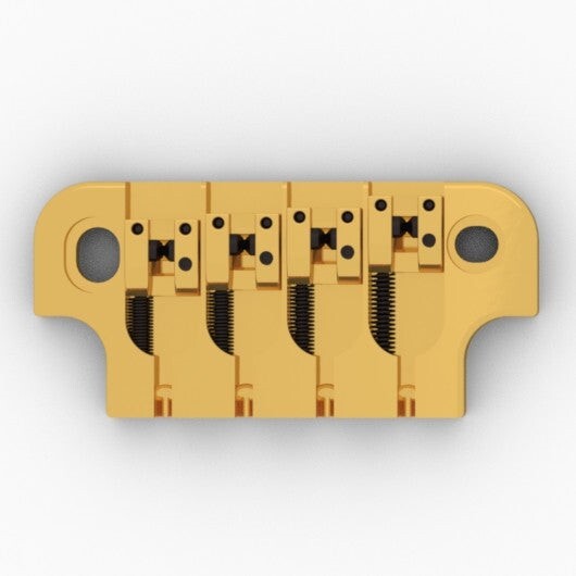 NEW Hipshot SUPERTONE 2 PT BASS BRIDGE GOLD 5G410G